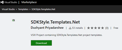 sdk-style-templates